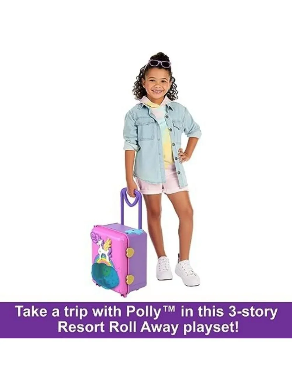 Resort Roll Away Playset for Kids - Fun Travel Toy with Accessories & Adventure!